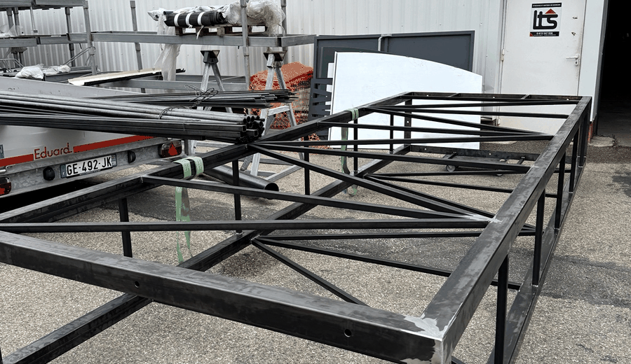 Fabrication métallique dans l'atelier LTS